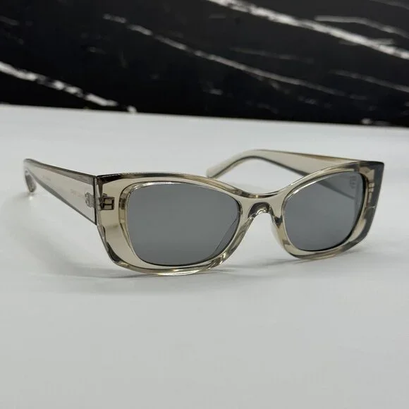 NEW SAINT LAURENT SL593 003 BEIGE WOMEN SUNGLASSES SAINT LAURENT SL 593 003 Yves Saint Laurent Sunglasses SL-593 003 main image 3